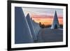 Sunset View of Umbracle Adjacent to El Palau De Les Arts Reina Sofia, City of Arts and Sciences-Cahir Davitt-Framed Photographic Print