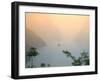 Sunset View of Xiling Gorge, Three Gorges, Yangtze River, China-Keren Su-Framed Photographic Print