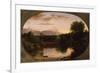 Sunset, View on Catskill Creek, 1833-Thomas Cole-Framed Giclee Print