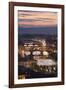 Sunset View over Florence and the Ponte Vecchio from Piazza Michelangelo-Stuart Black-Framed Photographic Print