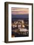 Sunset View over Florence and the Ponte Vecchio from Piazza Michelangelo-Stuart Black-Framed Photographic Print