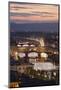 Sunset View over Florence and the Ponte Vecchio from Piazza Michelangelo-Stuart Black-Mounted Photographic Print