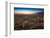 Sunset view over London, from The Shard, London, England, United Kingdom, Europe-Paul Porter-Framed Photographic Print