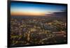 Sunset view over London, from The Shard, London, England, United Kingdom, Europe-Paul Porter-Framed Photographic Print