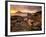 Sunset View over Rocky Foreshore to the Cuillin Hills from Elgol, Isle of Skye, Highland-Lee Frost-Framed Photographic Print