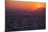 Sunset View over the Cityscape of Alicante Looking Towards Sierra De Fontcalent-Cahir Davitt-Mounted Photographic Print