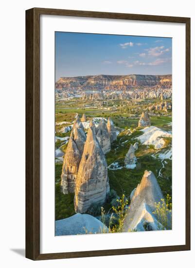 Sunset View over the Red Valley, Goreme, Cappadocia, Turkey-Stefano Politi Markovina-Framed Photographic Print