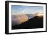 Sunset Viewed from the Top of Mauna Kea Volcano , Foreground-James White-Framed Photographic Print