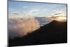 Sunset Viewed from the Top of Mauna Kea Volcano , Foreground-James White-Mounted Photographic Print