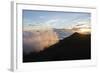 Sunset Viewed from the Top of Mauna Kea Volcano , Foreground-James White-Framed Photographic Print