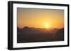 Sunset, Wadi Rum, Jordan, Middle East-Neil Farrin-Framed Photographic Print