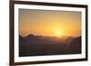 Sunset, Wadi Rum, Jordan, Middle East-Neil Farrin-Framed Photographic Print