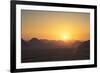 Sunset, Wadi Rum, Jordan, Middle East-Neil Farrin-Framed Photographic Print