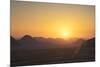 Sunset, Wadi Rum, Jordan, Middle East-Neil Farrin-Mounted Photographic Print