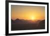 Sunset, Wadi Rum, Jordan, Middle East-Neil Farrin-Framed Photographic Print