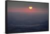 Sunset Wales 1-Charles Bowman-Framed Stretched Canvas