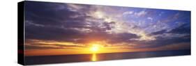 Sunset, Water, Ocean, Caribbean Island, Grand Cayman Island-null-Stretched Canvas