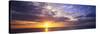 Sunset, Water, Ocean, Caribbean Island, Grand Cayman Island-null-Stretched Canvas