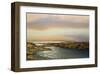 Sunset Waters-Michael Mote-Framed Art Print