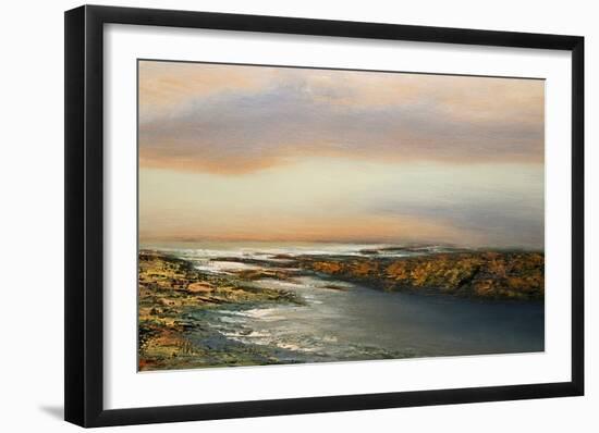 Sunset Waters-Michael Mote-Framed Art Print