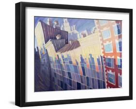 Sunset, Waverly Place, New York City, 1995-Charlotte Johnson Wahl-Framed Giclee Print