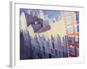 Sunset, Waverly Place, New York City, 1995-Charlotte Johnson Wahl-Framed Giclee Print
