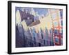 Sunset, Waverly Place, New York City, 1995-Charlotte Johnson Wahl-Framed Giclee Print