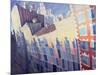 Sunset, Waverly Place, New York City, 1995-Charlotte Johnson Wahl-Mounted Giclee Print