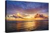 Sunset, West Island, Cocos (Keeling) Islands, Indian Ocean, Asia-Lynn Gail-Stretched Canvas