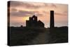 Sunset, Wheal Coates Tin Mine, St Agnes, Cornwall, 2009-Peter Thompson-Stretched Canvas