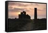 Sunset, Wheal Coates Tin Mine, St Agnes, Cornwall, 2009-Peter Thompson-Framed Stretched Canvas