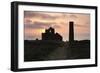 Sunset, Wheal Coates Tin Mine, St Agnes, Cornwall, 2009-Peter Thompson-Framed Photographic Print