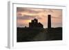 Sunset, Wheal Coates Tin Mine, St Agnes, Cornwall, 2009-Peter Thompson-Framed Photographic Print