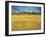 Sunset: Wheat Fields Near Arles, 1888-Vincent van Gogh-Framed Giclee Print