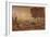 Sunset with Cattle, 1841-George Barret Junior-Framed Giclee Print