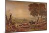 Sunset with Cattle, 1841-George Barret Junior-Mounted Giclee Print