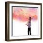 Sunset with Dad-Nancy Tillman-Framed Art Print