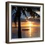 Sunset with Floating Platform - Miami - Florida-Philippe Hugonnard-Framed Photographic Print