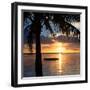 Sunset with Floating Platform - Miami - Florida-Philippe Hugonnard-Framed Photographic Print