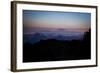 Sunset with Mount Saint Helens on the Horizon, Mount Rainier National Park, Washington-Dan Holz-Framed Photographic Print