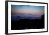 Sunset with Mount Saint Helens on the Horizon, Mount Rainier National Park, Washington-Dan Holz-Framed Photographic Print