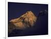 Sunset with Mountains, Nepal-Michael Brown-Framed Premium Photographic Print