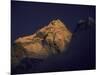 Sunset with Mountains, Nepal-Michael Brown-Mounted Premium Photographic Print