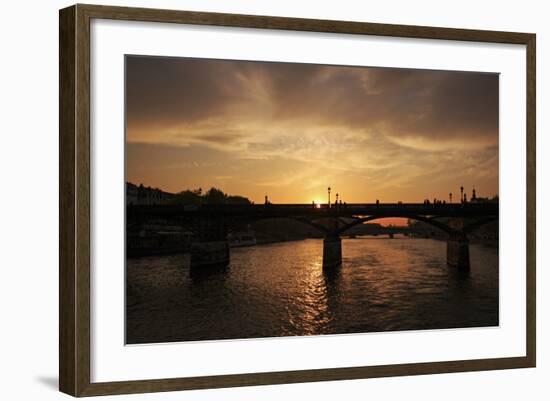 Sunset Yacht-Sebastien Lory-Framed Photographic Print