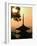 Sunset, Yasaka No to Pagoda, Kyoto City, Honshu, Japan-Christian Kober-Framed Photographic Print