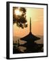 Sunset, Yasaka No to Pagoda, Kyoto City, Honshu, Japan-Christian Kober-Framed Photographic Print