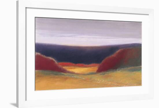 Sunset-Ursula J^ Brenner-Framed Art Print