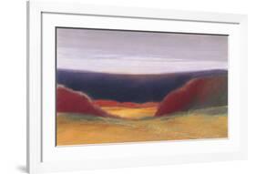 Sunset-Ursula J^ Brenner-Framed Art Print