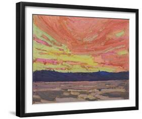 Sunset-Tom Thomson-Framed Giclee Print