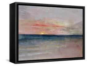 Sunset-J^ M^ W^ Turner-Framed Stretched Canvas